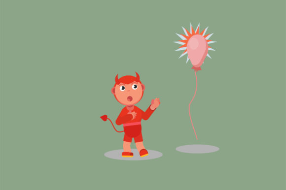 A Little Devil - Halloween Character