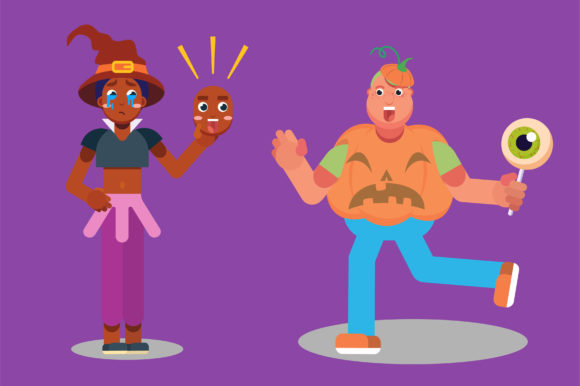 A Witch and a Boy: A Designer's Take on This Sad Halloween Art