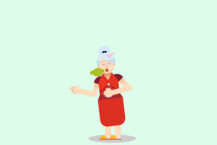 Characters Chinese Vector Illustration