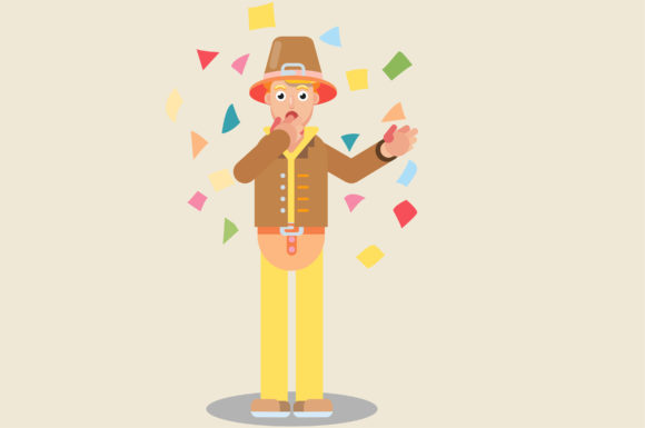 Characters of Happy Farmer