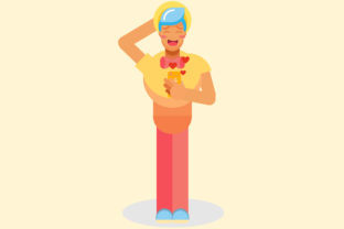 Colorful Romance Vector Illustration