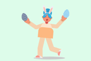 Cute Character Vector Illustration