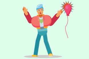 Disgust Characters Vector Illustration