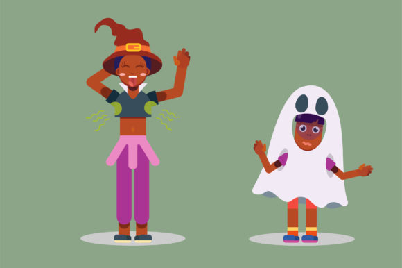 Funny Halloween Characters: A Designer's Stitch Test