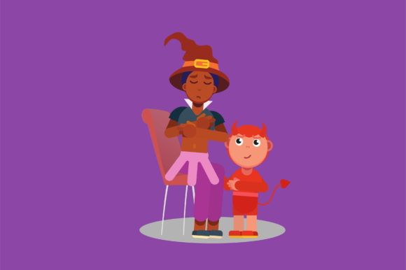 Gloomy Characters - Halloween Theme