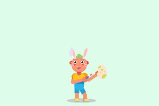 Happy Character Vector Illustration
