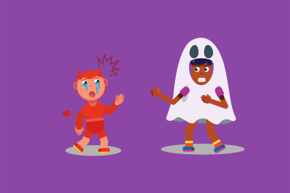Kids Wearing Halloween Costume: A Designer's Stitch Review