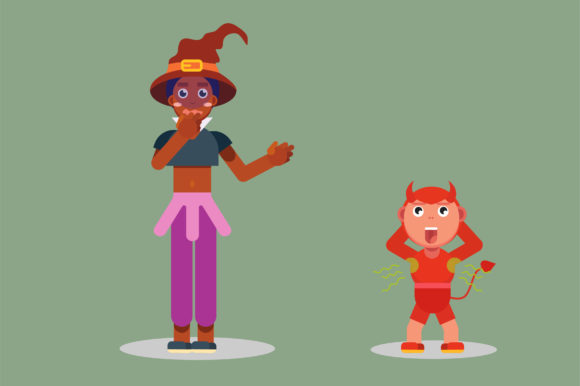 Weird Characters - Halloween Theme