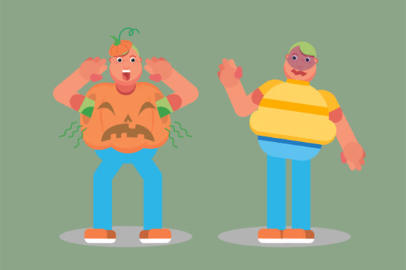 Weird Halloween Characters